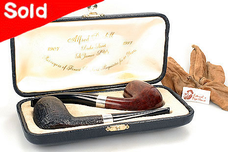Alfred Dunhill 1907 to 1987 2 Pipes Set Estate